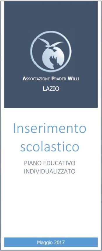Inserimento scolastico - Piano educativo individualizzato (PEI)